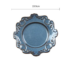 Creative Baroque European Tableware Set (Dinner Plates & Bowls)